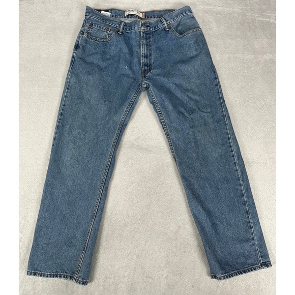 Levi's Other - Levi's 505 Jeans Men 36x30 Blue  Straight Fit Medium Wash Denim Pants